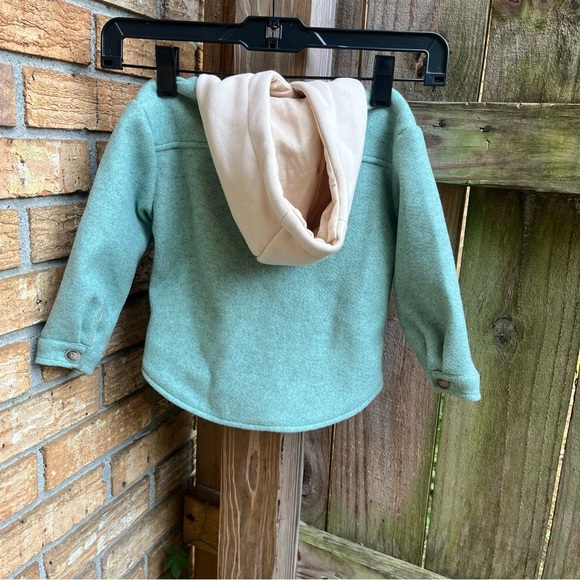 Kids Olive + Scout Waylen Jacket in Green - Picture 3 of 4